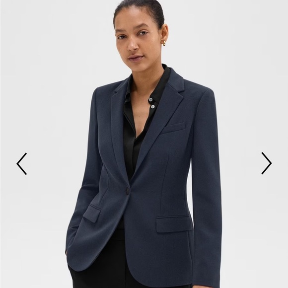Theory Jackets & Blazers - NWT Theory Stable Blazer NWT Quiet Luxury Capsule Wardrobe Power Suit Jacket 12
